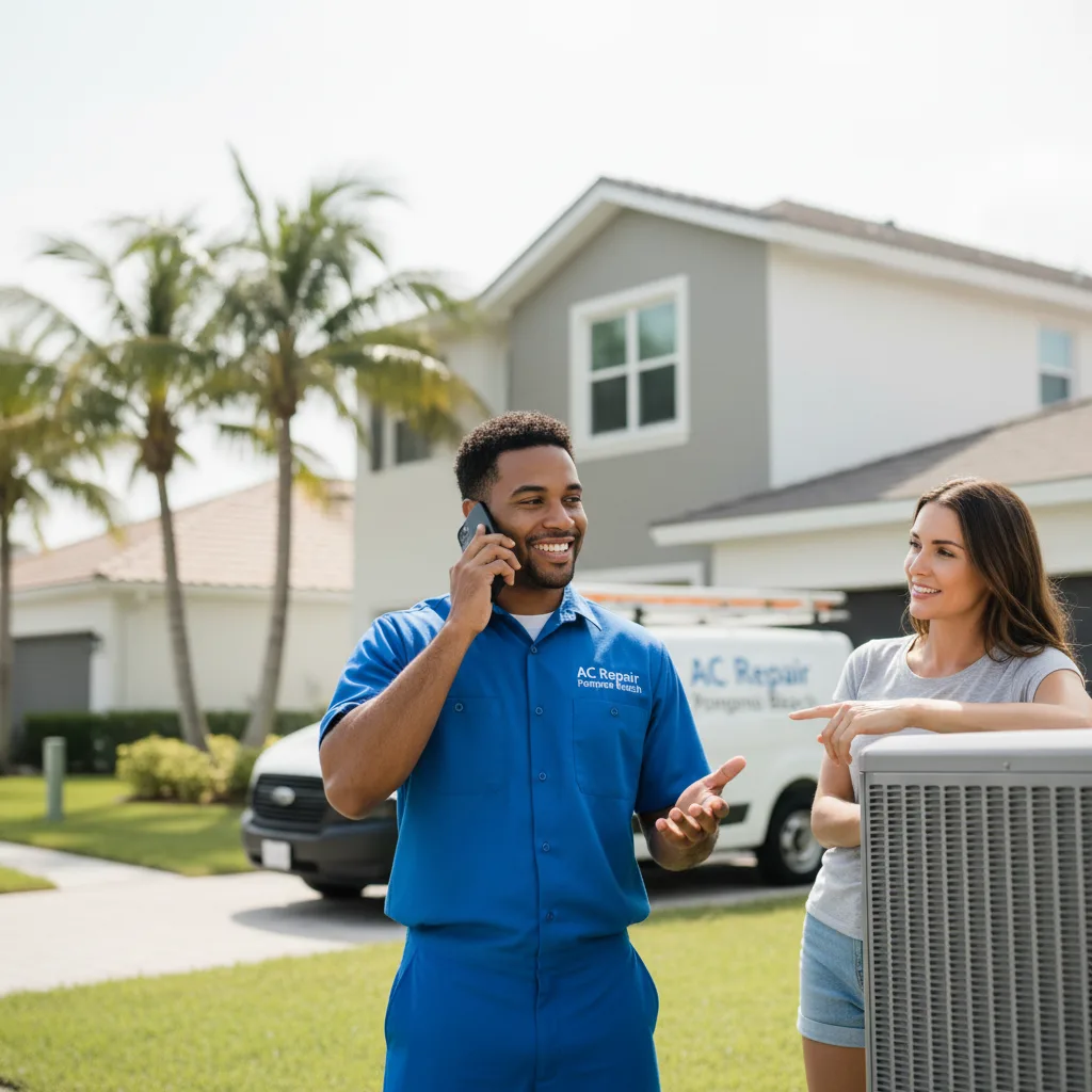 AC Repair Pompano Beach customer support in Leechburg